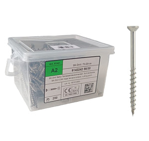 9142 - Teki kruvid (4,2 x 56 mm) (250 tk) A2