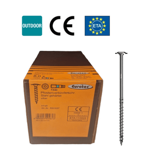 Eurotec Paneltwistec 1000 - Suurendatud peaga kruvid (8,0 x 40-360 mm)