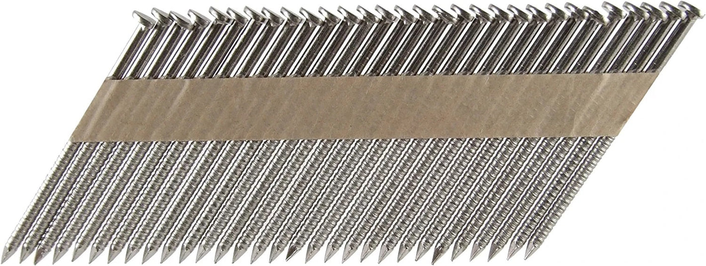 Naelribad 34° roostevabast terasest A2, rõngasvars (3,1 x 65 mm) (3000 tk)