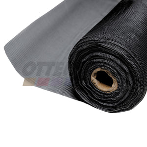 Klaaskiust putukavõrk, must (0,2 x 1,6 x 1,8 x 1400 mm) (30 m)