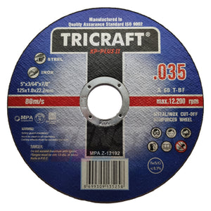 TRICRAFT - Lõikeketas XP Plus II 125x1x22 T41 (25 tk)