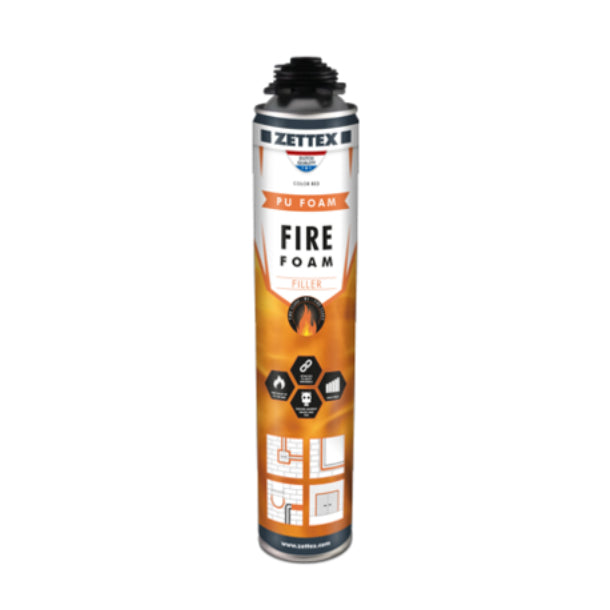ZETTEX PU Foam Fire NBS B1 - Tulekindel tihendusvaht (750 ml)